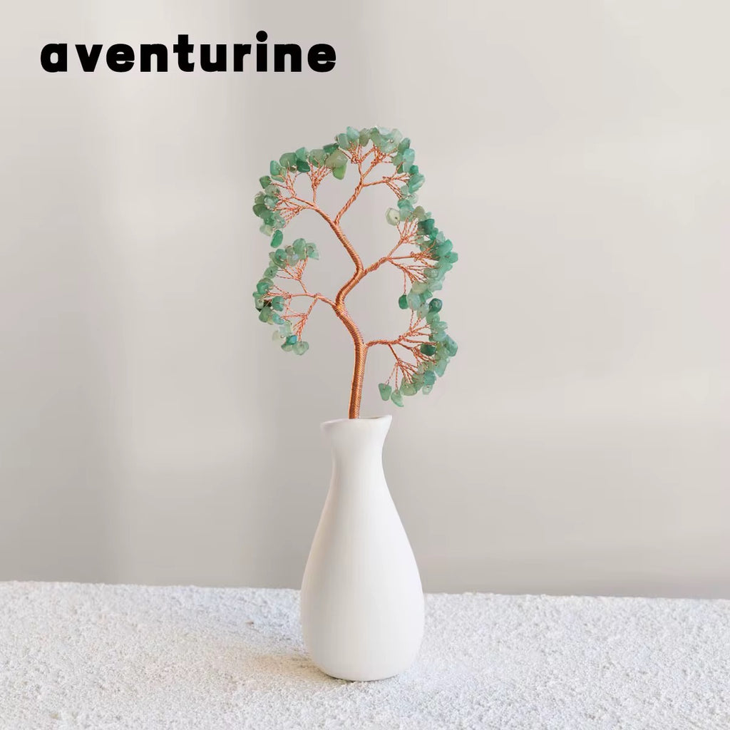 Gemstone Tree Vase- Table Top Decor