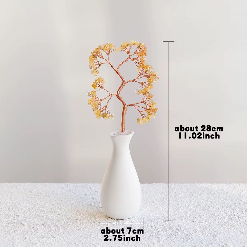 Gemstone Tree Vase- Table Top Decor