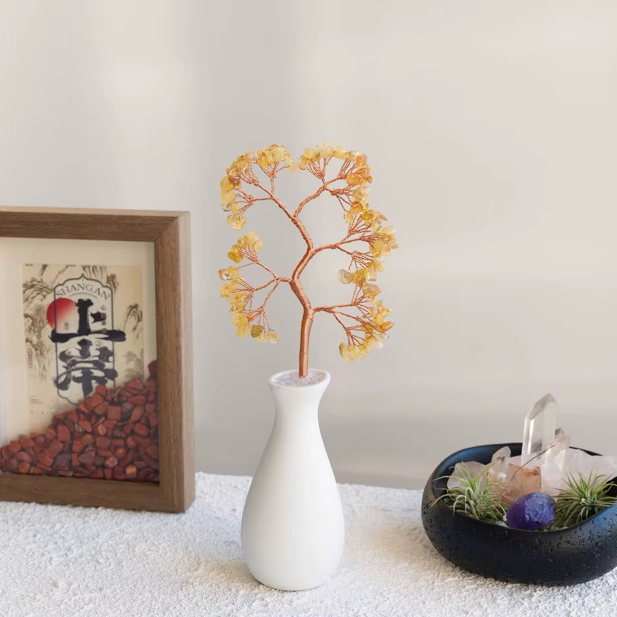 Gemstone Tree Vase- Table Top Decor