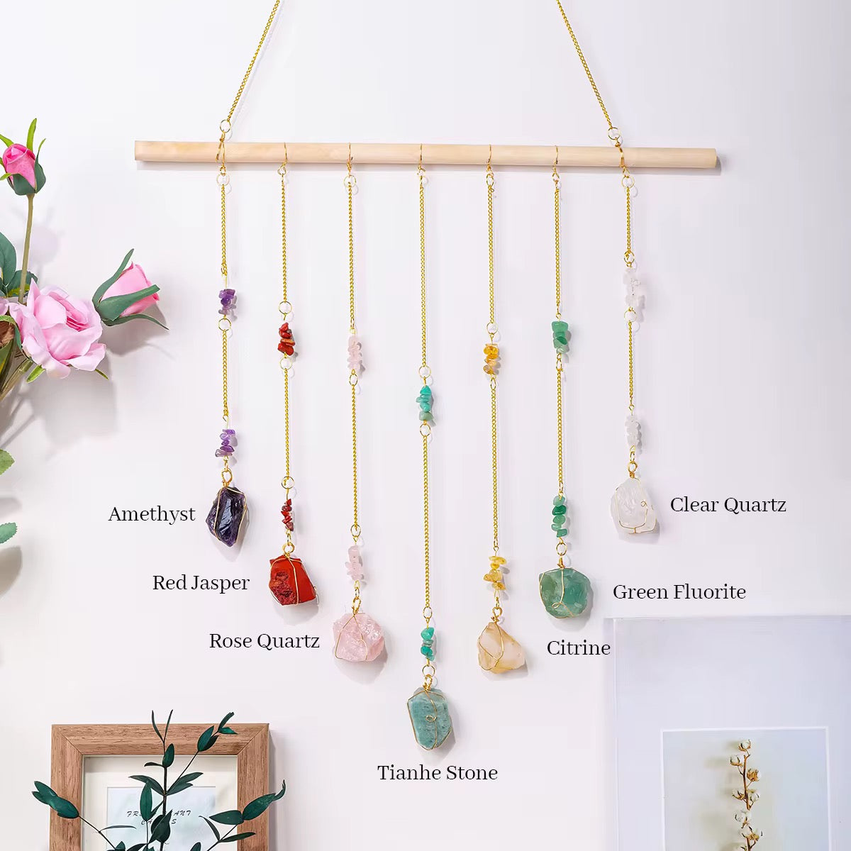 Crystal 7 Chakra Wall Art