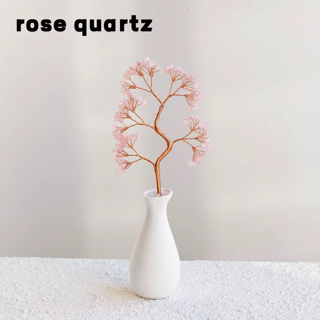 Gemstone Tree Vase- Table Top Decor