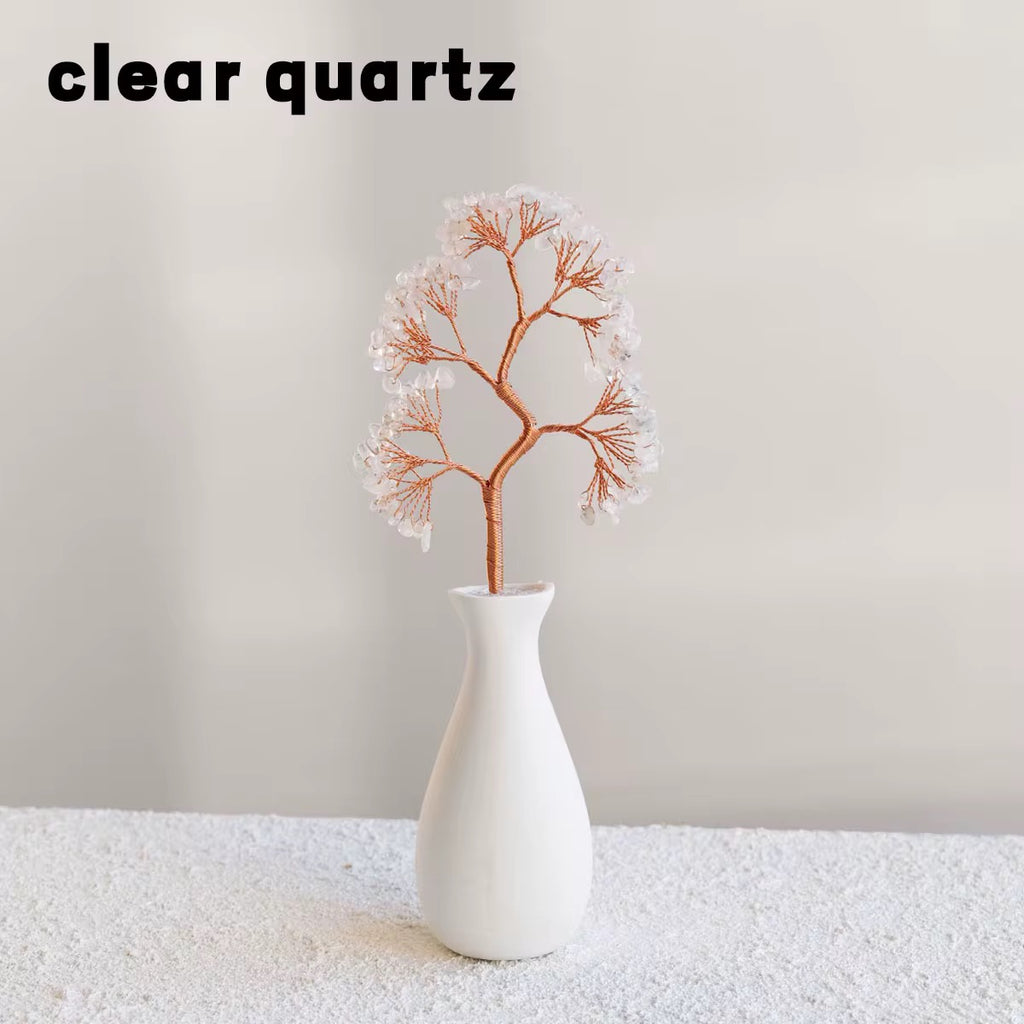 Gemstone Tree Vase- Table Top Decor