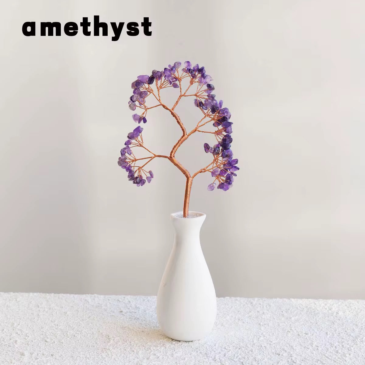 Gemstone Tree Vase- Table Top Decor