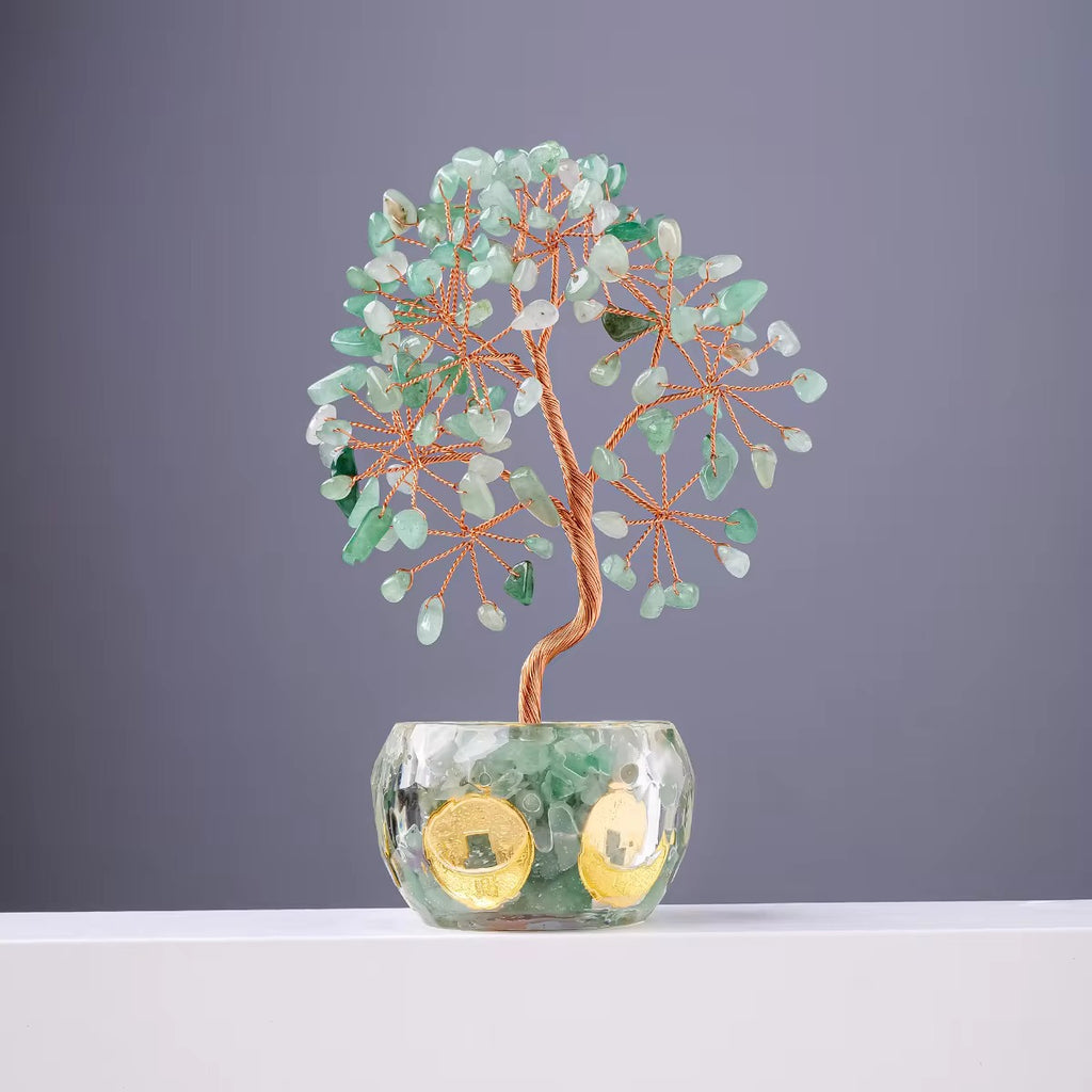 Crystal Chips Tree Of Life Feng Shui Decor