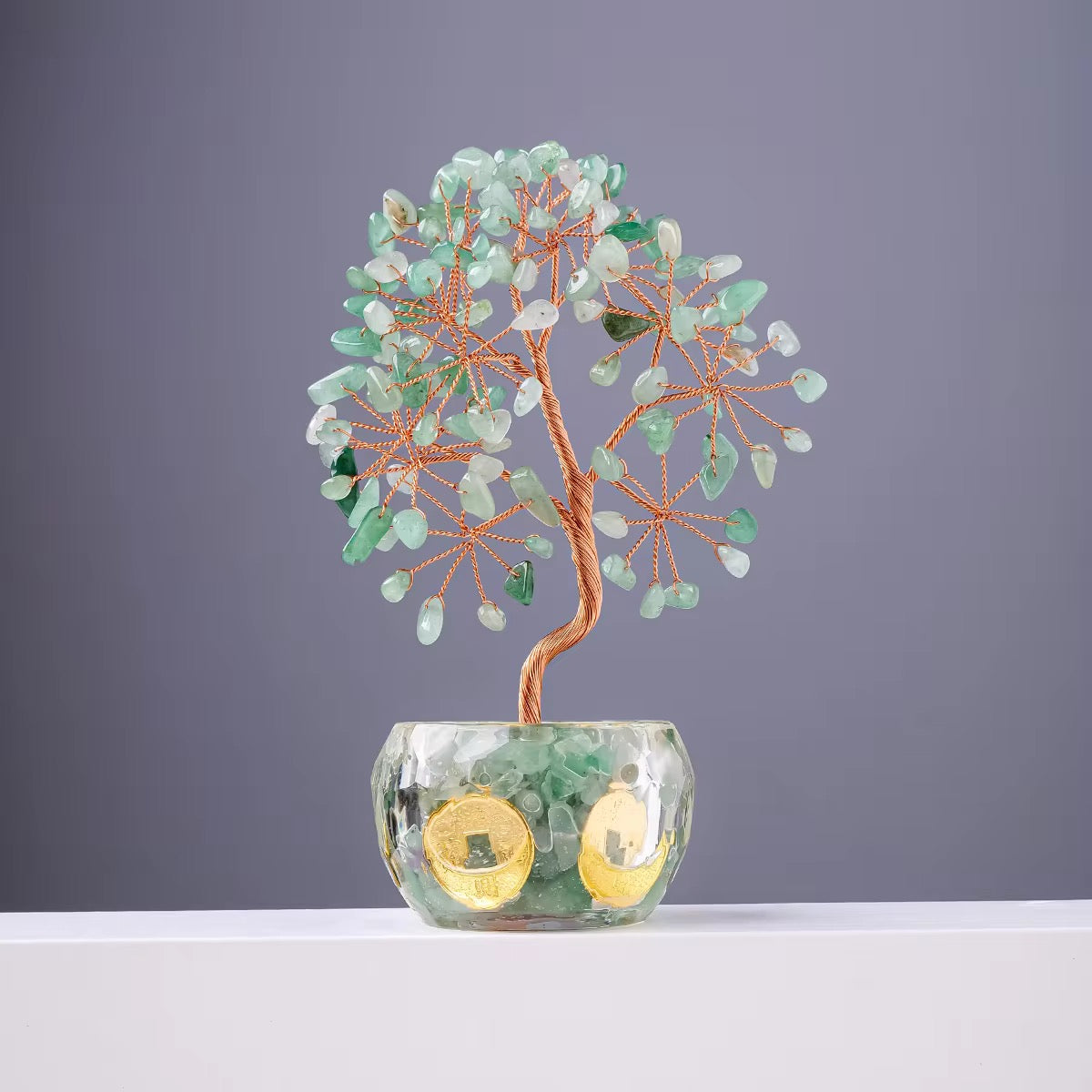 Crystal Chips Tree Of Life Feng Shui Decor